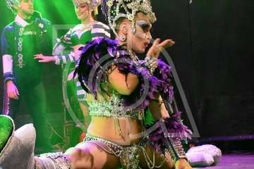 Drag Sethlas vuelve a dar caña en Jinámar (Foto Antonio Alí)